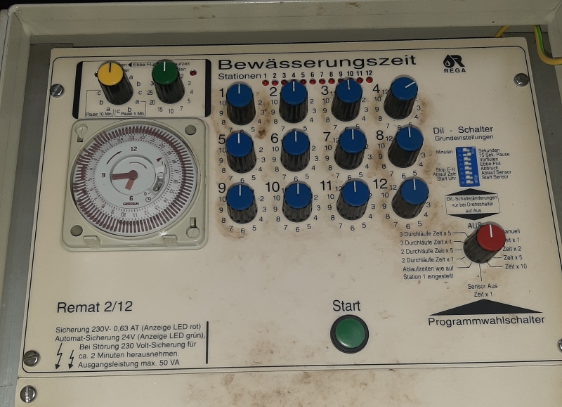 Remat Steuerungsgerät einschl. 12 Ventile