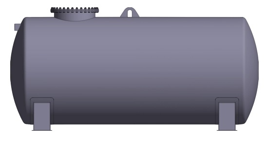 Heizöltank einwandig 40.000 Liter