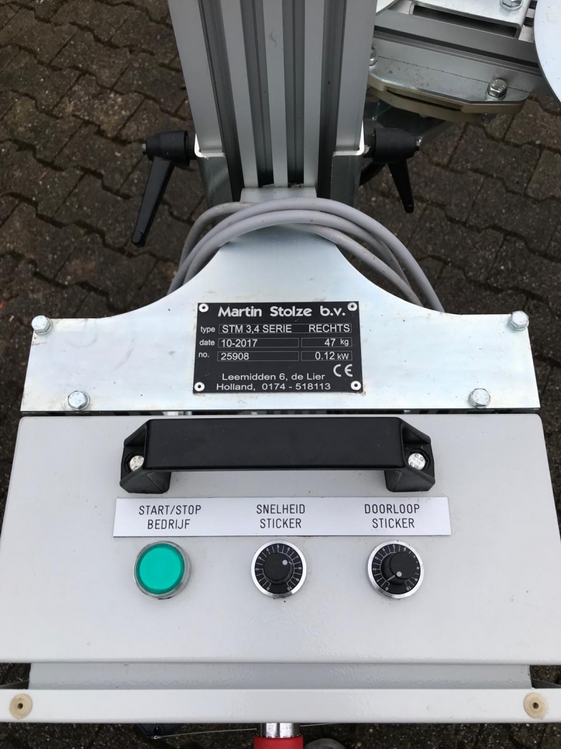 Etikettiermaschine Firma Stolze, fast neu